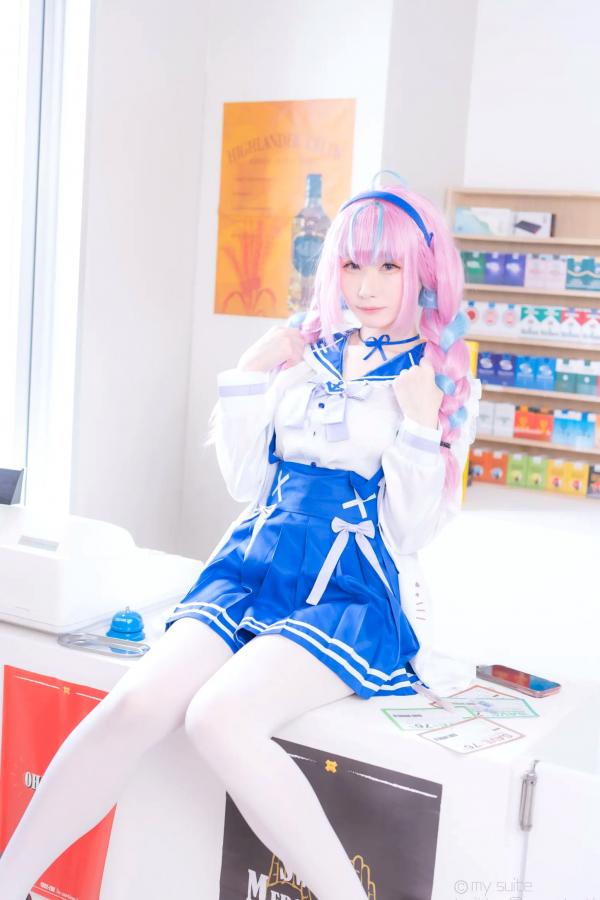    [Cosplay] Atsuki あつき｜精致女仆装扮 梦幻粉色双马尾二次元少女 甜美与魅惑交织 治愈系私房写真第42张图片