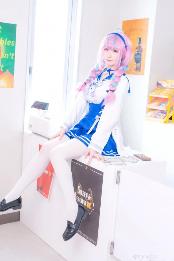    [Cosplay] Atsuki あつき｜精致女仆装扮 梦幻粉色双马尾二次元少女 甜美与魅惑交织 治愈系私房写真第43张图片