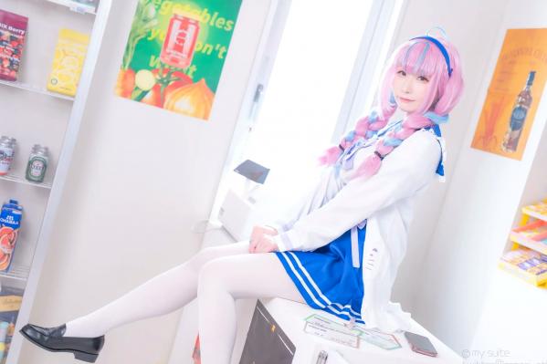    [Cosplay] Atsuki あつき｜精致女仆装扮 梦幻粉色双马尾二次元少女 甜美与魅惑交织 治愈系私房写真第45张图片