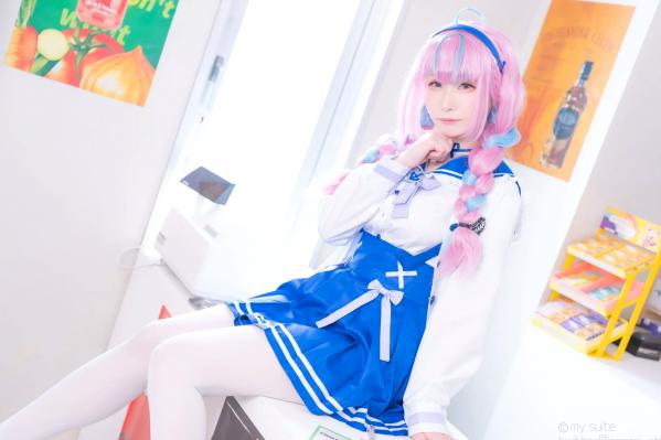    [Cosplay] Atsuki あつき｜精致女仆装扮 梦幻粉色双马尾二次元少女 甜美与魅惑交织 治愈系私房写真第46张图片
