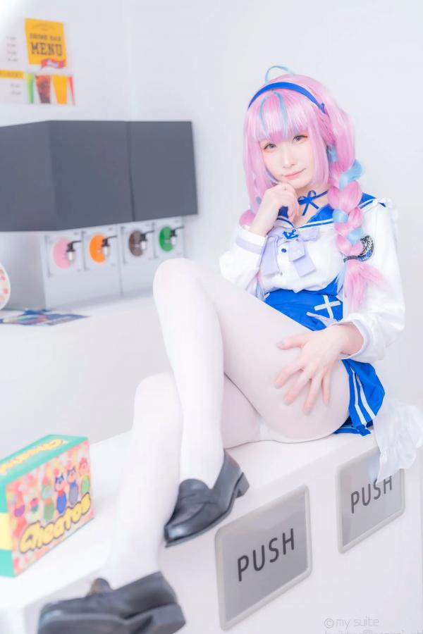    [Cosplay] Atsuki あつき｜精致女仆装扮 梦幻粉色双马尾二次元少女 甜美与魅惑交织 治愈系私房写真第60张图片