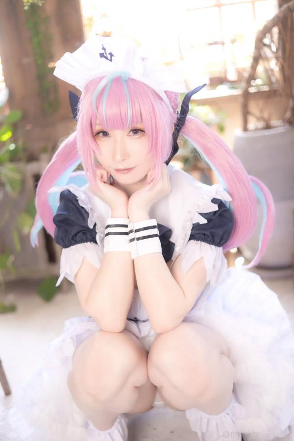    [Cosplay] Atsuki あつき｜精致女仆装扮 梦幻粉色双马尾二次元少女 甜美与魅惑交织 治愈系私房写真第63张图片