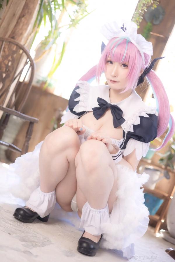    [Cosplay] Atsuki あつき｜精致女仆装扮 梦幻粉色双马尾二次元少女 甜美与魅惑交织 治愈系私房写真第64张图片