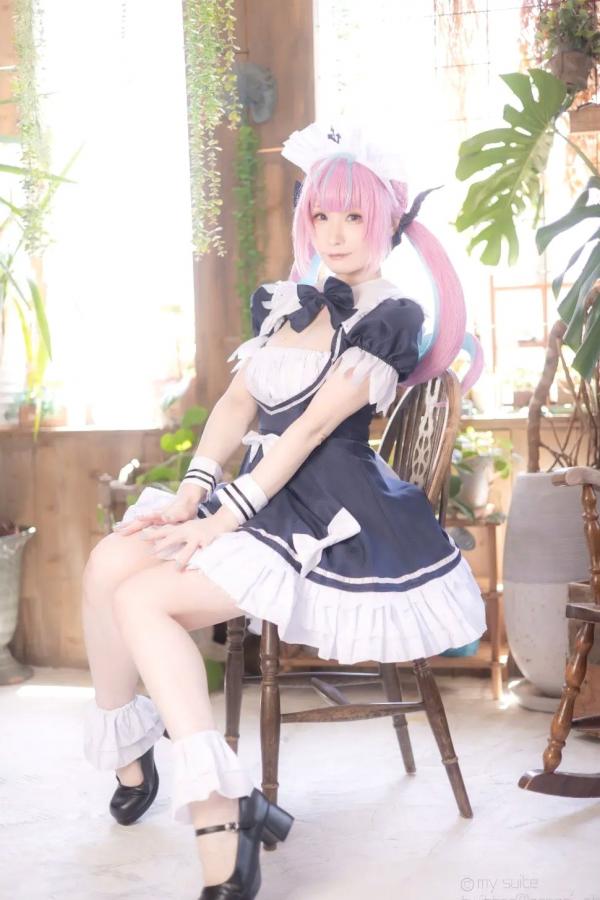   [Cosplay] Atsuki あつき｜精致女仆装扮 梦幻粉色双马尾二次元少女 甜美与魅惑交织 治愈系私房写真第68张图片