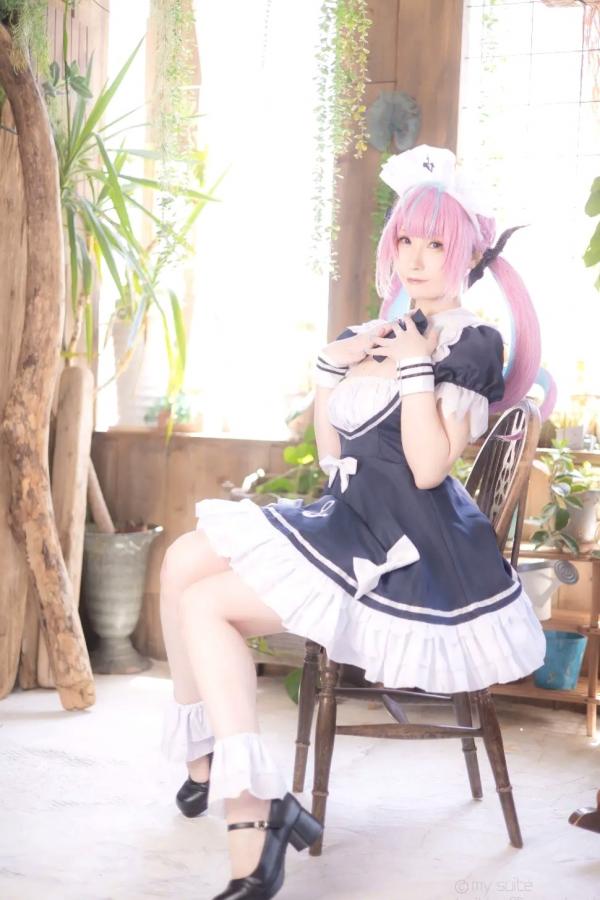    [Cosplay] Atsuki あつき｜精致女仆装扮 梦幻粉色双马尾二次元少女 甜美与魅惑交织 治愈系私房写真第69张图片