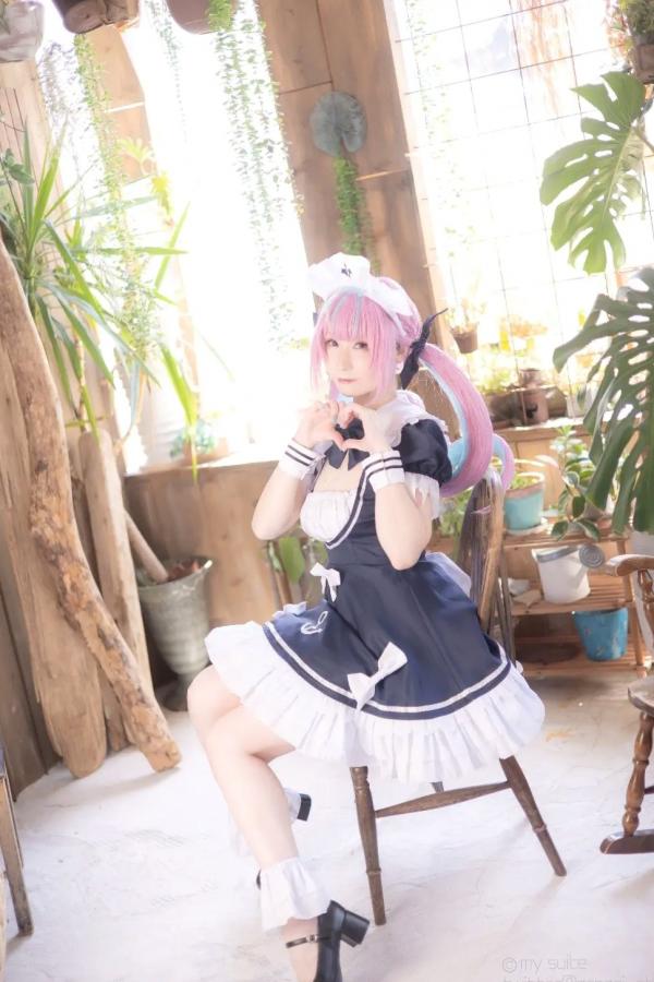    [Cosplay] Atsuki あつき｜精致女仆装扮 梦幻粉色双马尾二次元少女 甜美与魅惑交织 治愈系私房写真第70张图片