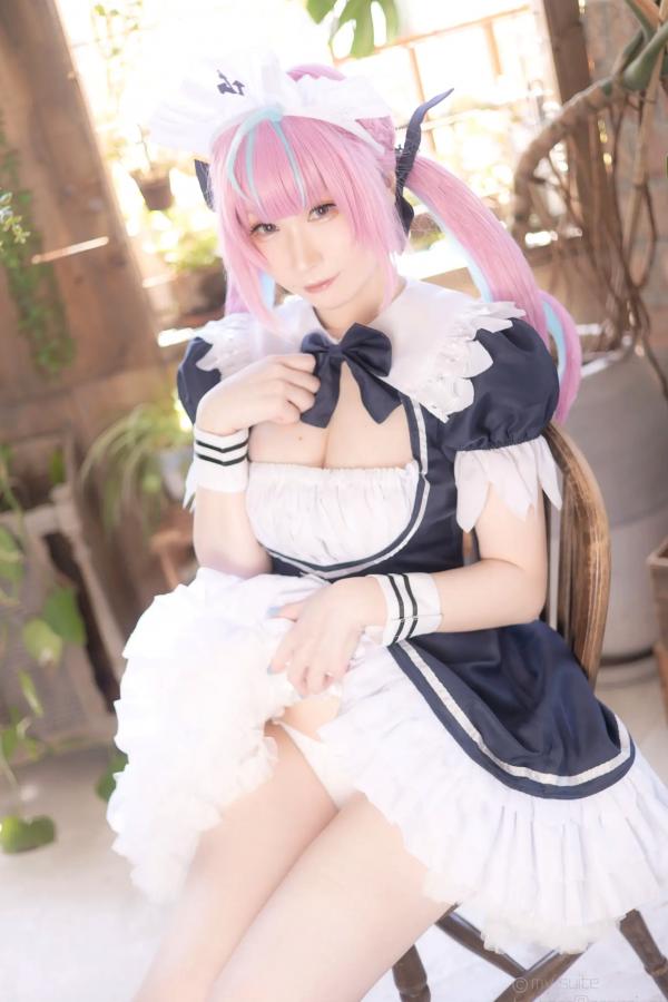    [Cosplay] Atsuki あつき｜精致女仆装扮 梦幻粉色双马尾二次元少女 甜美与魅惑交织 治愈系私房写真第74张图片
