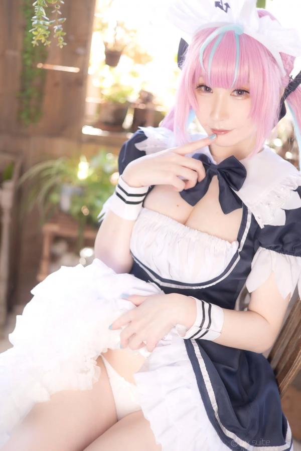    [Cosplay] Atsuki あつき｜精致女仆装扮 梦幻粉色双马尾二次元少女 甜美与魅惑交织 治愈系私房写真第75张图片