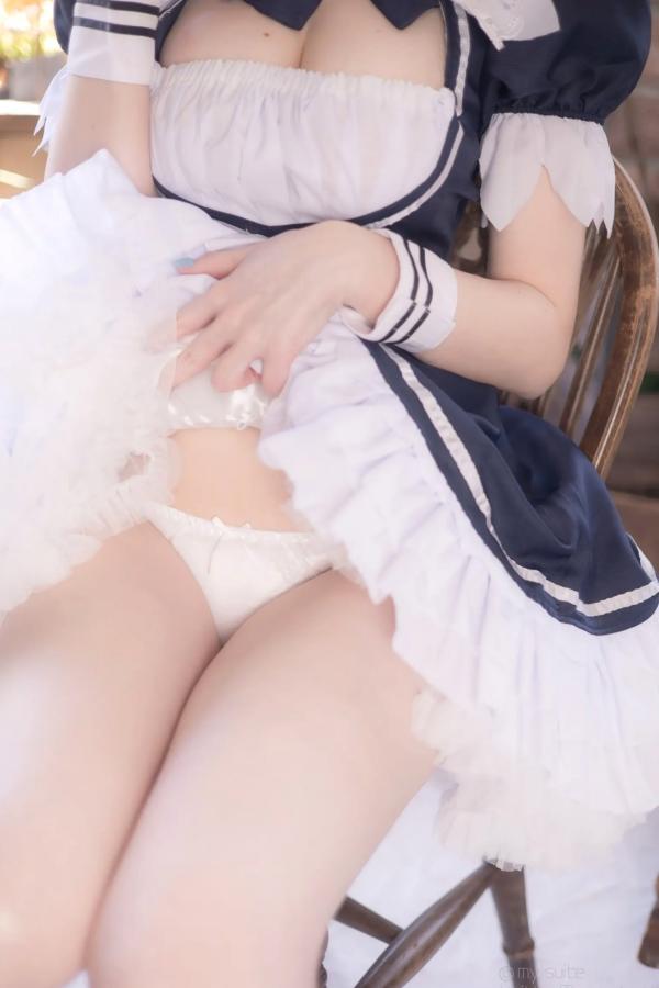    [Cosplay] Atsuki あつき｜精致女仆装扮 梦幻粉色双马尾二次元少女 甜美与魅惑交织 治愈系私房写真第76张图片
