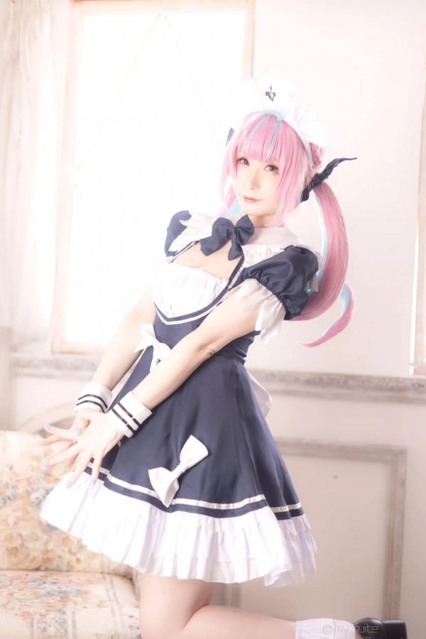    [Cosplay] Atsuki あつき｜精致女仆装扮 梦幻粉色双马尾二次元少女 甜美与魅惑交织 治愈系私房写真第79张图片