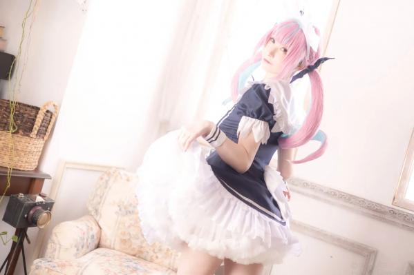    [Cosplay] Atsuki あつき｜精致女仆装扮 梦幻粉色双马尾二次元少女 甜美与魅惑交织 治愈系私房写真第83张图片