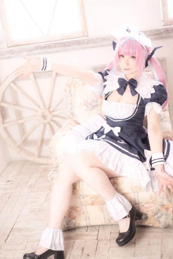    [Cosplay] Atsuki あつき｜精致女仆装扮 梦幻粉色双马尾二次元少女 甜美与魅惑交织 治愈系私房写真第86张图片