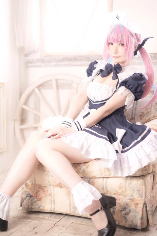    [Cosplay] Atsuki あつき｜精致女仆装扮 梦幻粉色双马尾二次元少女 甜美与魅惑交织 治愈系私房写真第89张图片