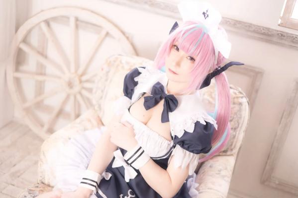    [Cosplay] Atsuki あつき｜精致女仆装扮 梦幻粉色双马尾二次元少女 甜美与魅惑交织 治愈系私房写真第90张图片