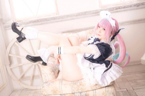    [Cosplay] Atsuki あつき｜精致女仆装扮 梦幻粉色双马尾二次元少女 甜美与魅惑交织 治愈系私房写真第103张图片