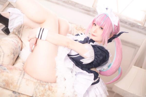    [Cosplay] Atsuki あつき｜精致女仆装扮 梦幻粉色双马尾二次元少女 甜美与魅惑交织 治愈系私房写真第104张图片
