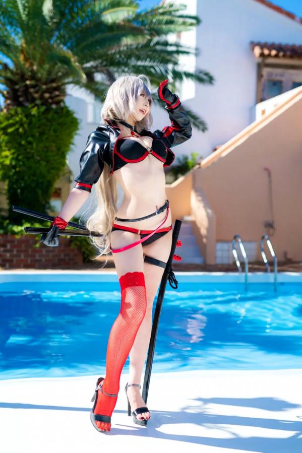    [Cosplay][KURUPIKA] Reku Momoiro 桃色れく - ふたつの竜の魔女第6张图片