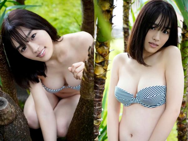    清水綾乃 - 清新比基尼私房写真，ルーキーの鮮烈バスト，诠释少女纯欲魅力第3张图片