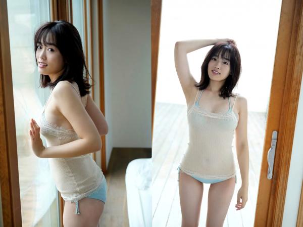   清水綾乃 - 清新比基尼私房写真，ルーキーの鮮烈バスト，诠释少女纯欲魅力第18张图片