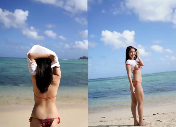   水咲優美 - YUMI Styles 夢うつつ 居家私房诱惑、青春足球宝贝、清纯连体泳装写真第49张图片