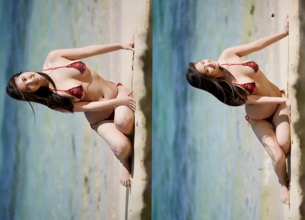    水咲優美 - YUMI Styles 夢うつつ 居家私房诱惑、青春足球宝贝、清纯连体泳装写真第55张图片
