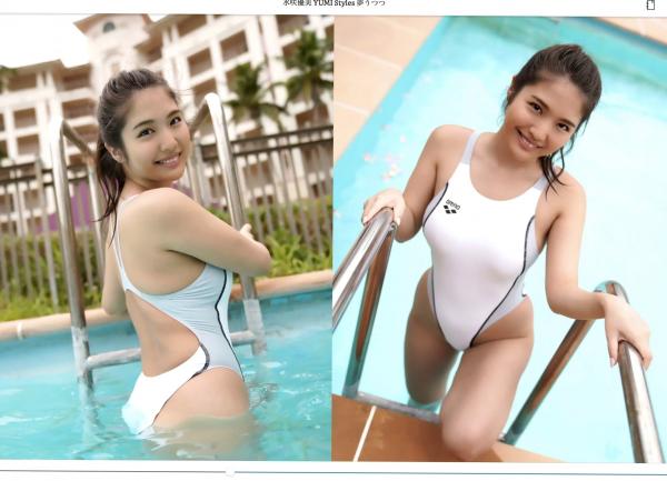    水咲優美 - YUMI Styles 夢うつつ 居家私房诱惑、青春足球宝贝、清纯连体泳装写真第81张图片