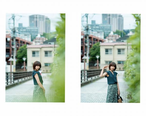    真中つぐ - 恋愛情緒：短发清纯美女私房照，尽显优雅与细腻肤质的治愈系视觉盛宴第79张图片