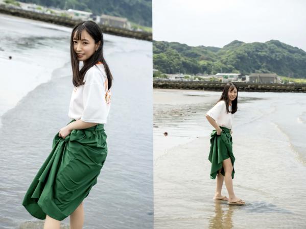    岬野まなつ - 夏季清纯夏日写真，红色比基尼与碎花长裙的灵动邂逅，官方精选写真集第10张图片