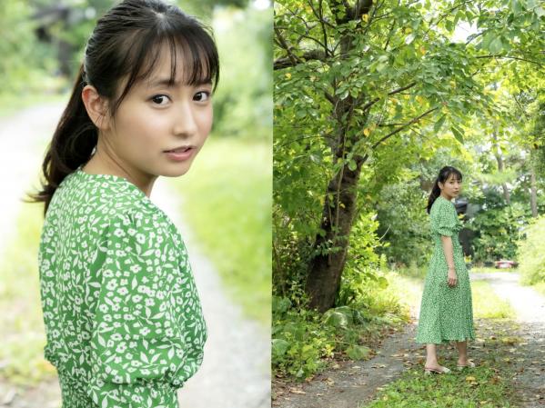    岬野まなつ - 夏季清纯夏日写真，红色比基尼与碎花长裙的灵动邂逅，官方精选写真集第26张图片