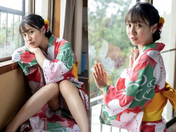    岬野まなつ - 夏季清纯夏日写真，红色比基尼与碎花长裙的灵动邂逅，官方精选写真集第33张图片