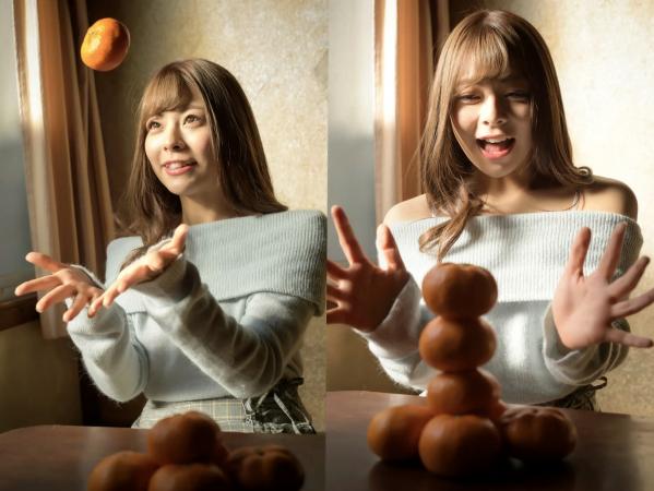    岬あずさ - 美 mikan 感：清纯校园制服户外写真与成熟知性深V诱惑，展现多面迷人魅力第25张图片