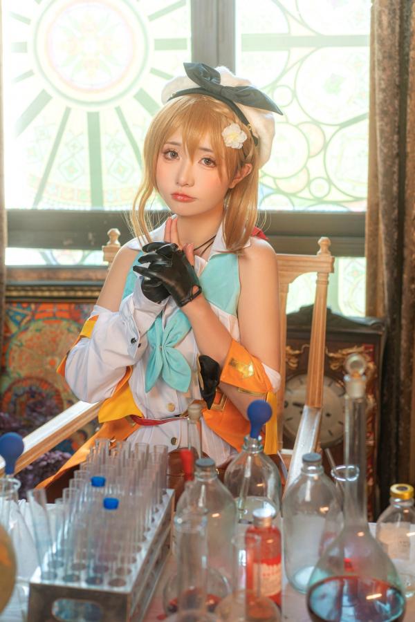    爆机少女喵小吉-Atelier-Ryza-2莱莎炼金工房角色扮演私房摄影，大尺度还原诱惑视觉盛宴第1张图片