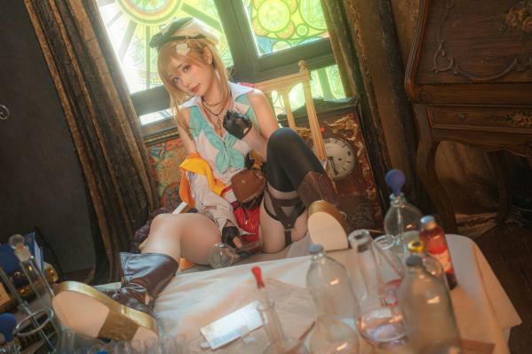    爆机少女喵小吉-Atelier-Ryza-2莱莎炼金工房角色扮演私房摄影，大尺度还原诱惑视觉盛宴第66张图片
