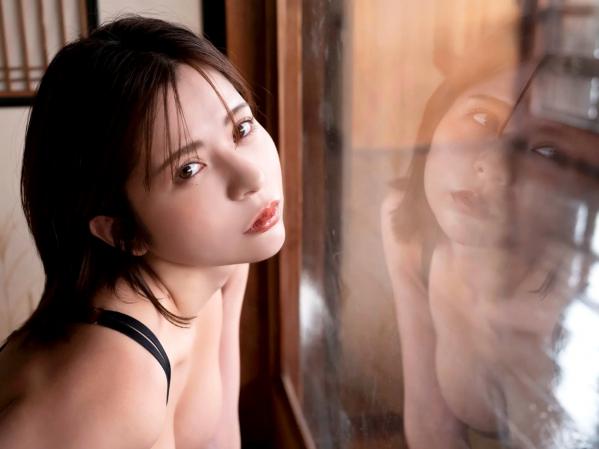    紅羽祐美 - ずるいくらいイイ女(极品和风写真，日式建筑下的性感火红连体衣诱惑)第3张图片