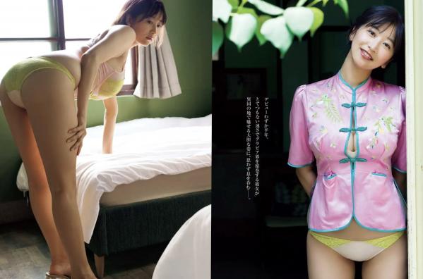    [FRIDAY] 2024.10.11 日本当红美女模特写真：松岛かのん、根本凪上演极致私房居家诱惑第7张图片
