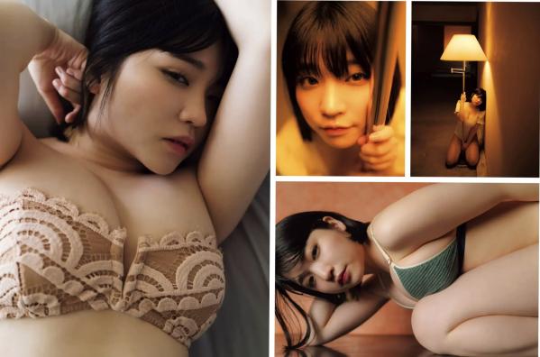    [FRIDAY] 2024.10.11 日本当红美女模特写真：松岛かのん、根本凪上演极致私房居家诱惑第17张图片