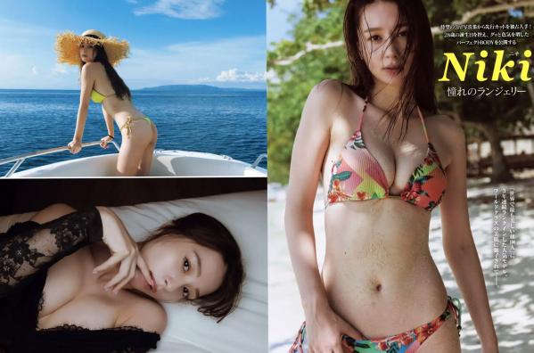    [FRIDAY] 2024.10.11 日本当红美女模特写真：松岛かのん、根本凪上演极致私房居家诱惑第24张图片