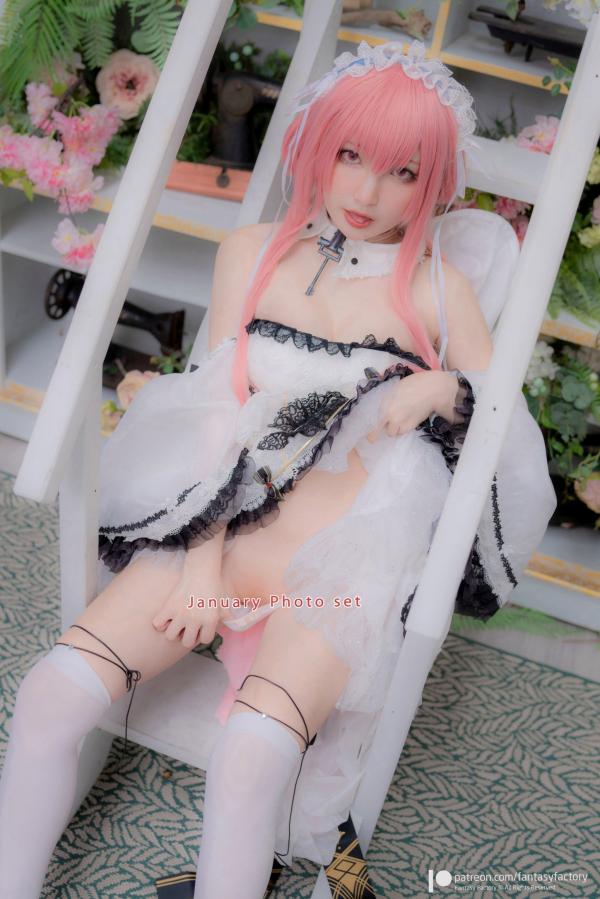    Fantasy-Factory小丁Ding写真，性感角色扮演猫娘与浴室连体泳衣清纯诱惑，极致视觉盛宴第12张图片