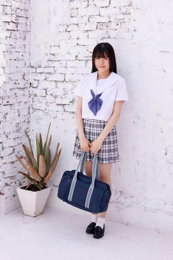    [Minisuka.tv] 大空りま (Rima Ozora) - 清纯校服少女水畔绝美写真 (Regular Gallery Set 5.01)第15张图片