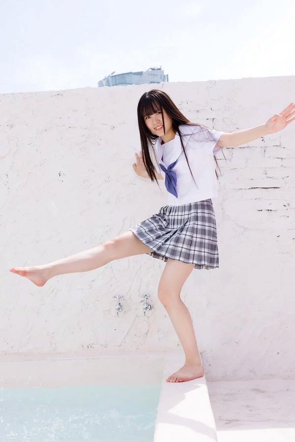    [Minisuka.tv] 大空りま (Rima Ozora) - 清纯校服少女水畔绝美写真 (Regular Gallery Set 5.01)第29张图片