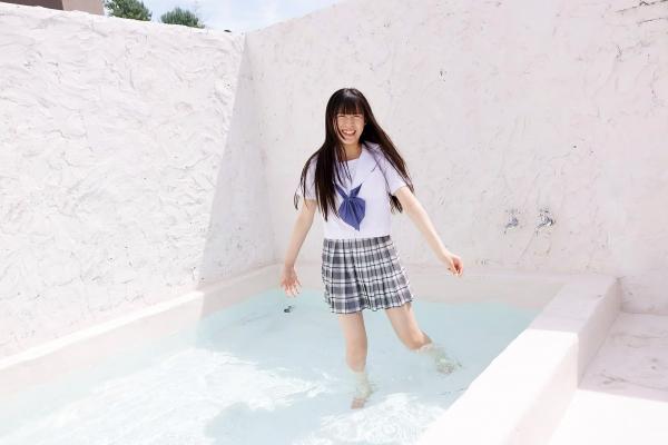    [Minisuka.tv] 大空りま (Rima Ozora) - 清纯校服少女水畔绝美写真 (Regular Gallery Set 5.01)第35张图片