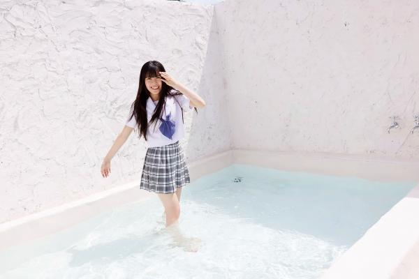    [Minisuka.tv] 大空りま (Rima Ozora) - 清纯校服少女水畔绝美写真 (Regular Gallery Set 5.01)第36张图片