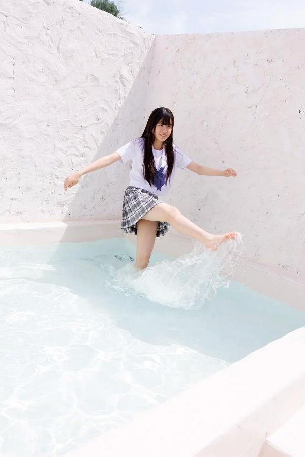    [Minisuka.tv] 大空りま (Rima Ozora) - 清纯校服少女水畔绝美写真 (Regular Gallery Set 5.01)第38张图片