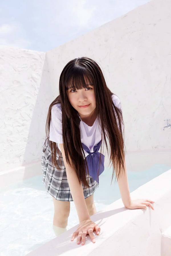    [Minisuka.tv] 大空りま (Rima Ozora) - 清纯校服少女水畔绝美写真 (Regular Gallery Set 5.01)第39张图片