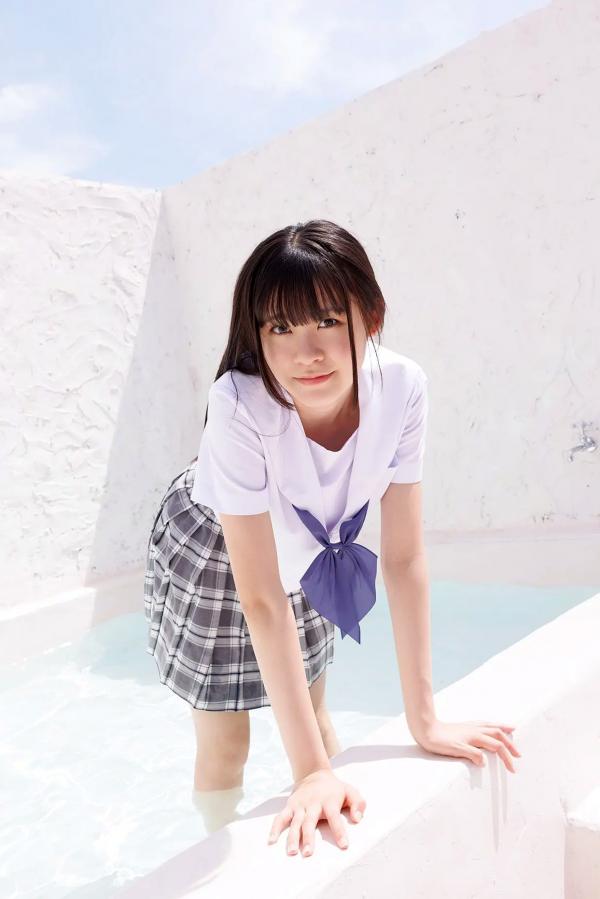    [Minisuka.tv] 大空りま (Rima Ozora) - 清纯校服少女水畔绝美写真 (Regular Gallery Set 5.01)第40张图片
