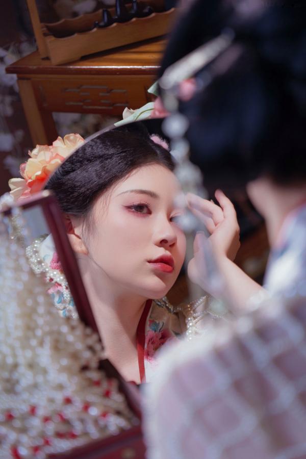 年年Nnian 年年  年年Nnian-广寒宫古风私房，绝美汉服造型尽显东方古典诱惑，大尺度唯美艺术写真第40张图片