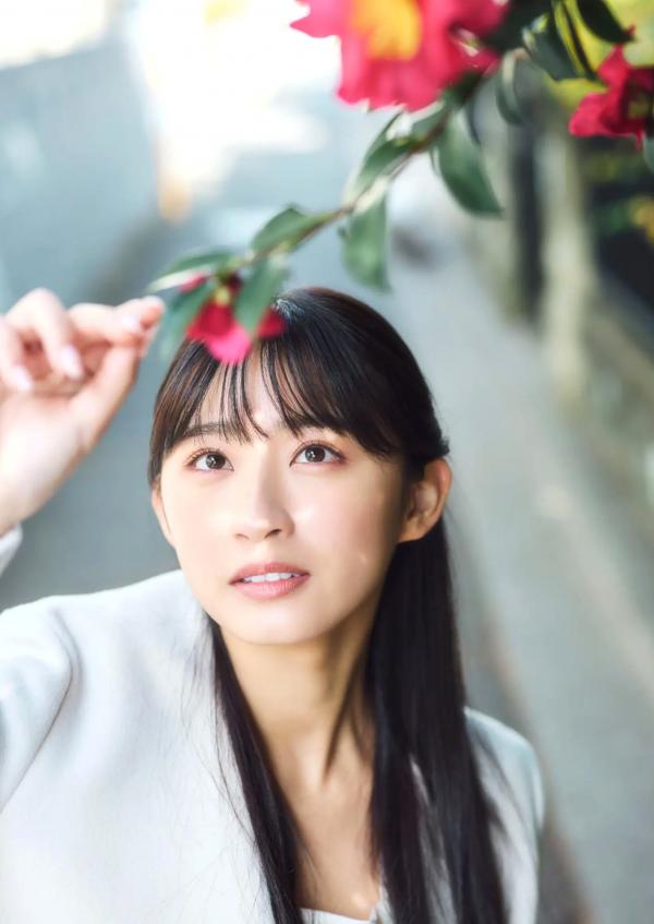    松本日向 - peony 纯净白色比基尼清新私房照，治愈系甜美身材迷人尽显第5张图片