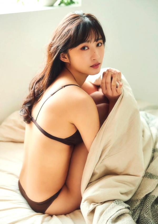    松本日向 - peony 纯净白色比基尼清新私房照，治愈系甜美身材迷人尽显第34张图片