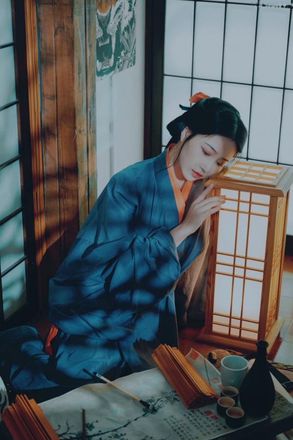 年年Nnian 年年  《年年Nnian-汉宫春月》古典汉服私房写真，唯美气质古风国潮大片第5张图片