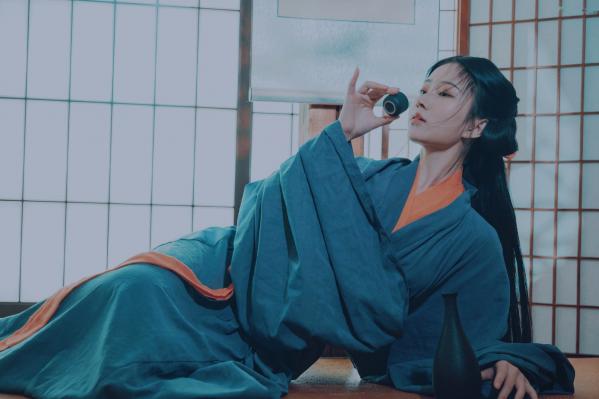 年年Nnian 年年  《年年Nnian-汉宫春月》古典汉服私房写真，唯美气质古风国潮大片第27张图片
